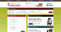 Desktop Screenshot of portaldasimobiliarias.com.br